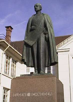 statue d'Eugne II Schneider, LE CREUSOT EN BOURGOGNE 71200